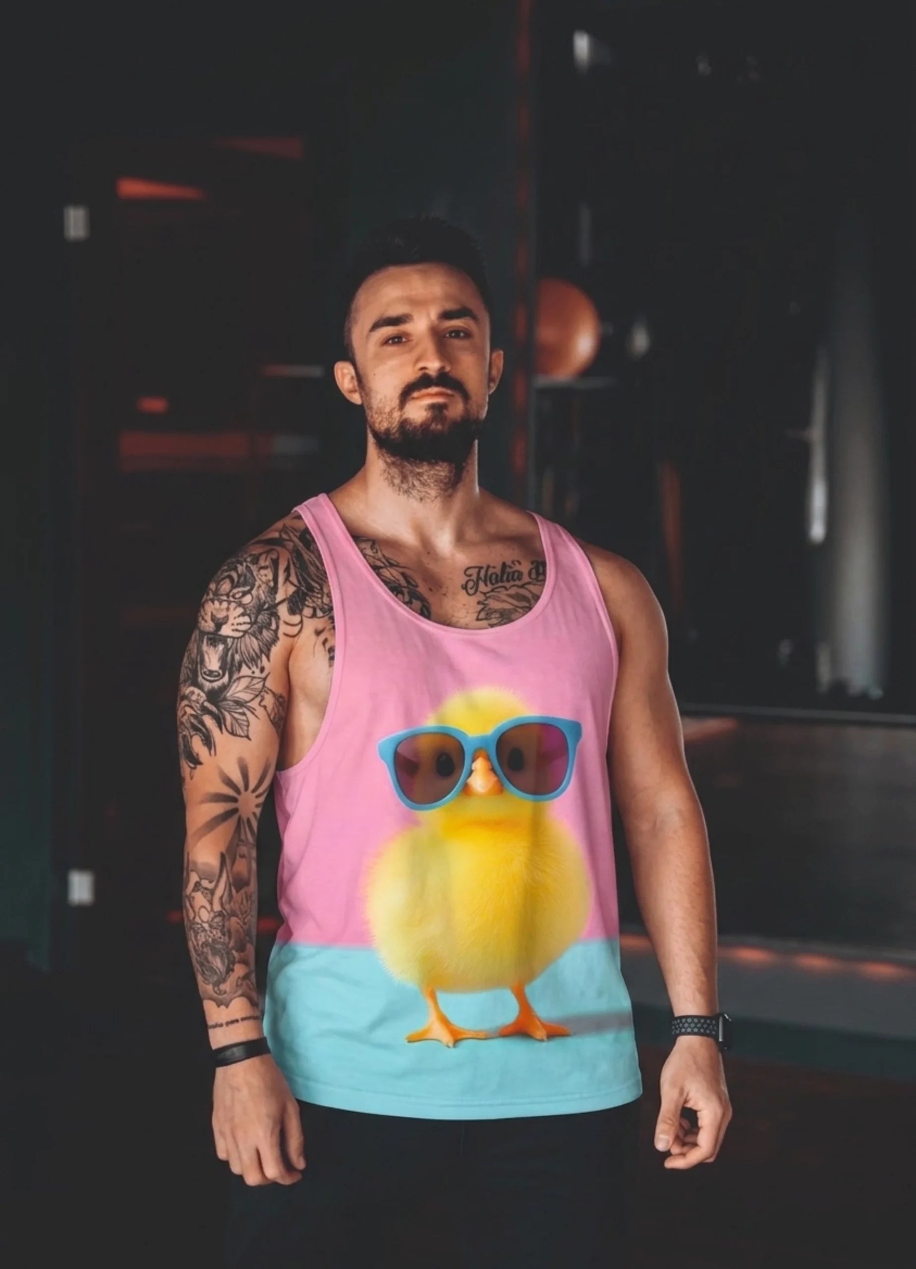 Civciv Gym Fitness Tank Top Sporcu Atleti