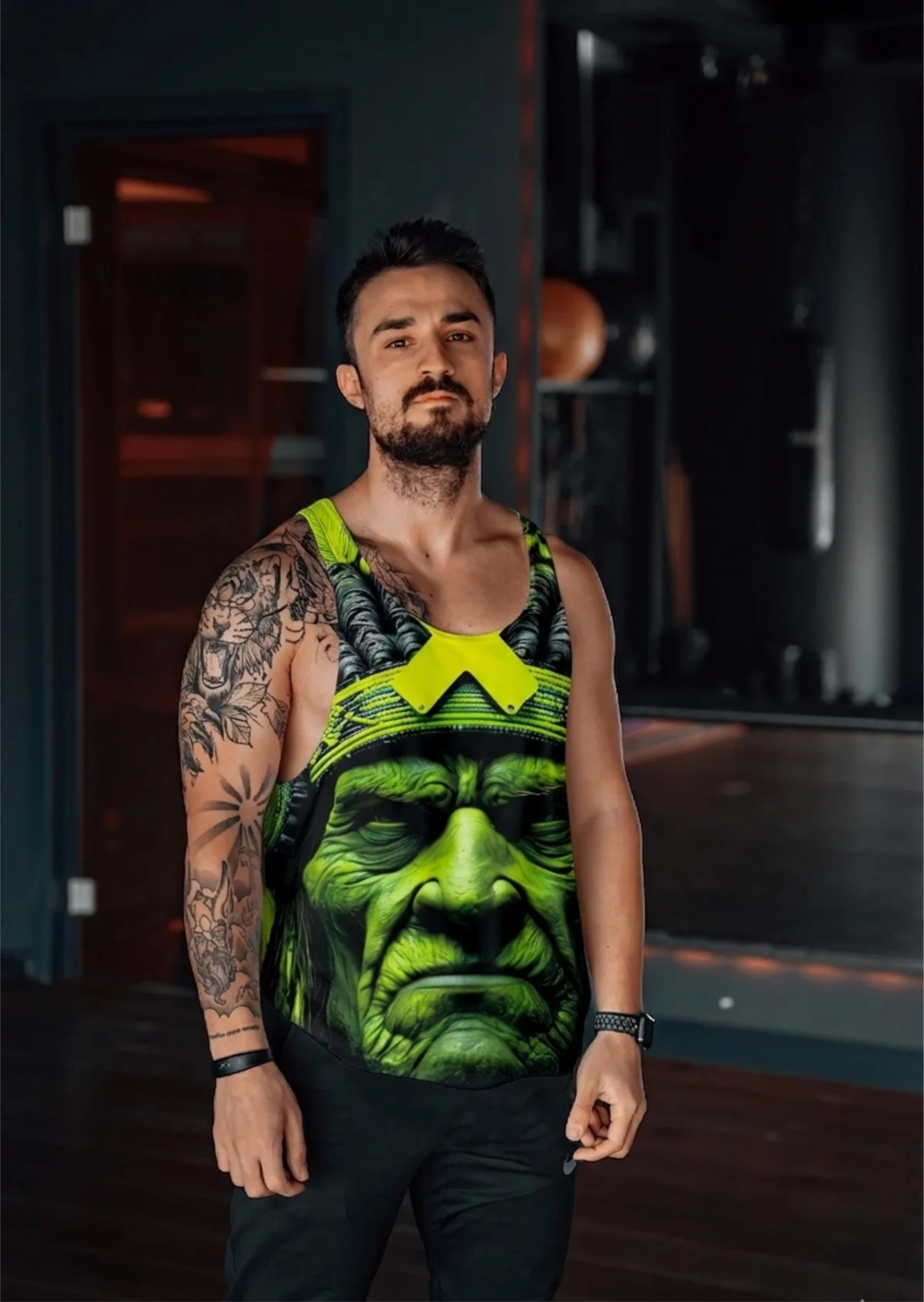 Hulk Gym Fitness Tank Top Sporcu Atleti