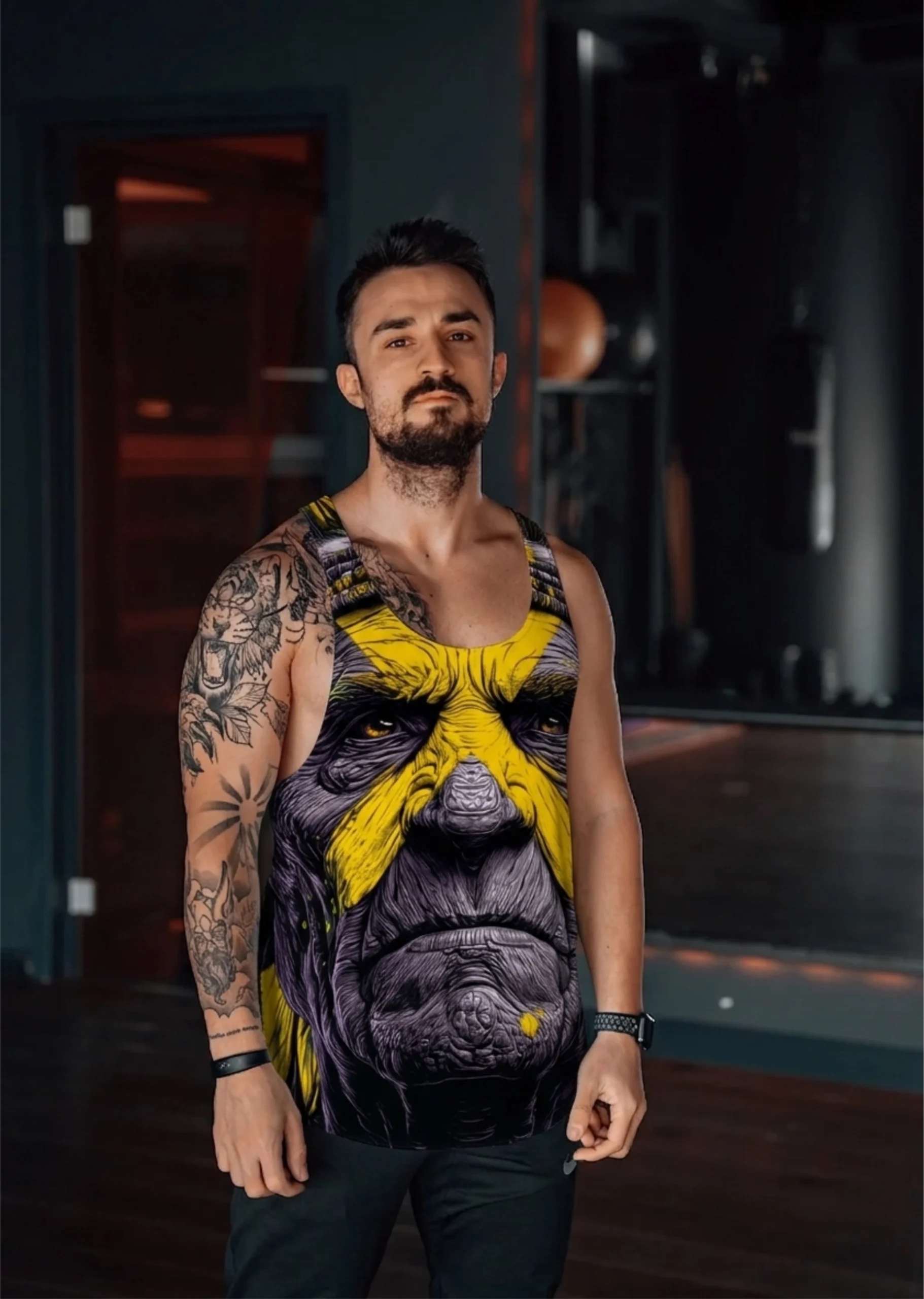 X Gym Fitness Tank Top Sporcu Atleti