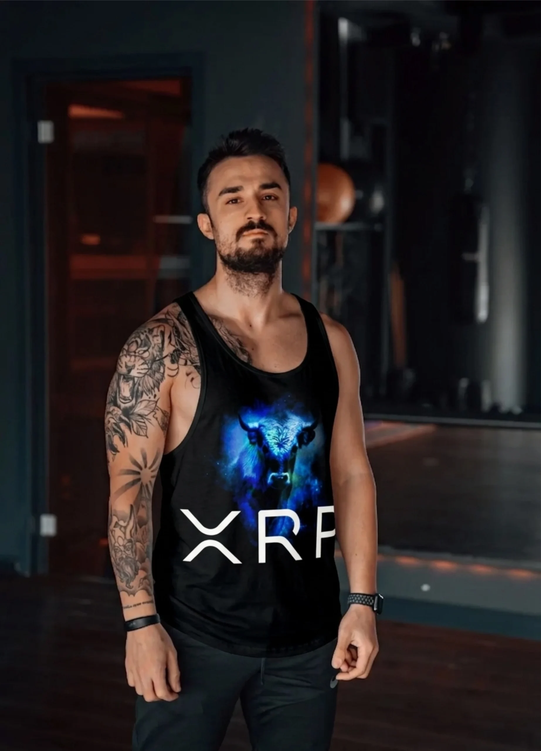 XRP Gym Fitness Tank Top Sporcu Atleti